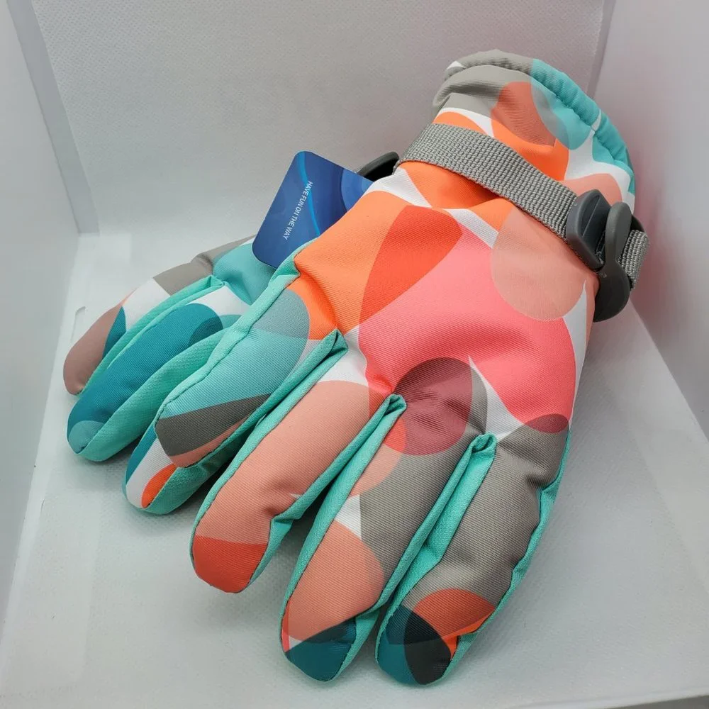 FLYING TERN Kids Winter Warm Windproof Ski Gloves
